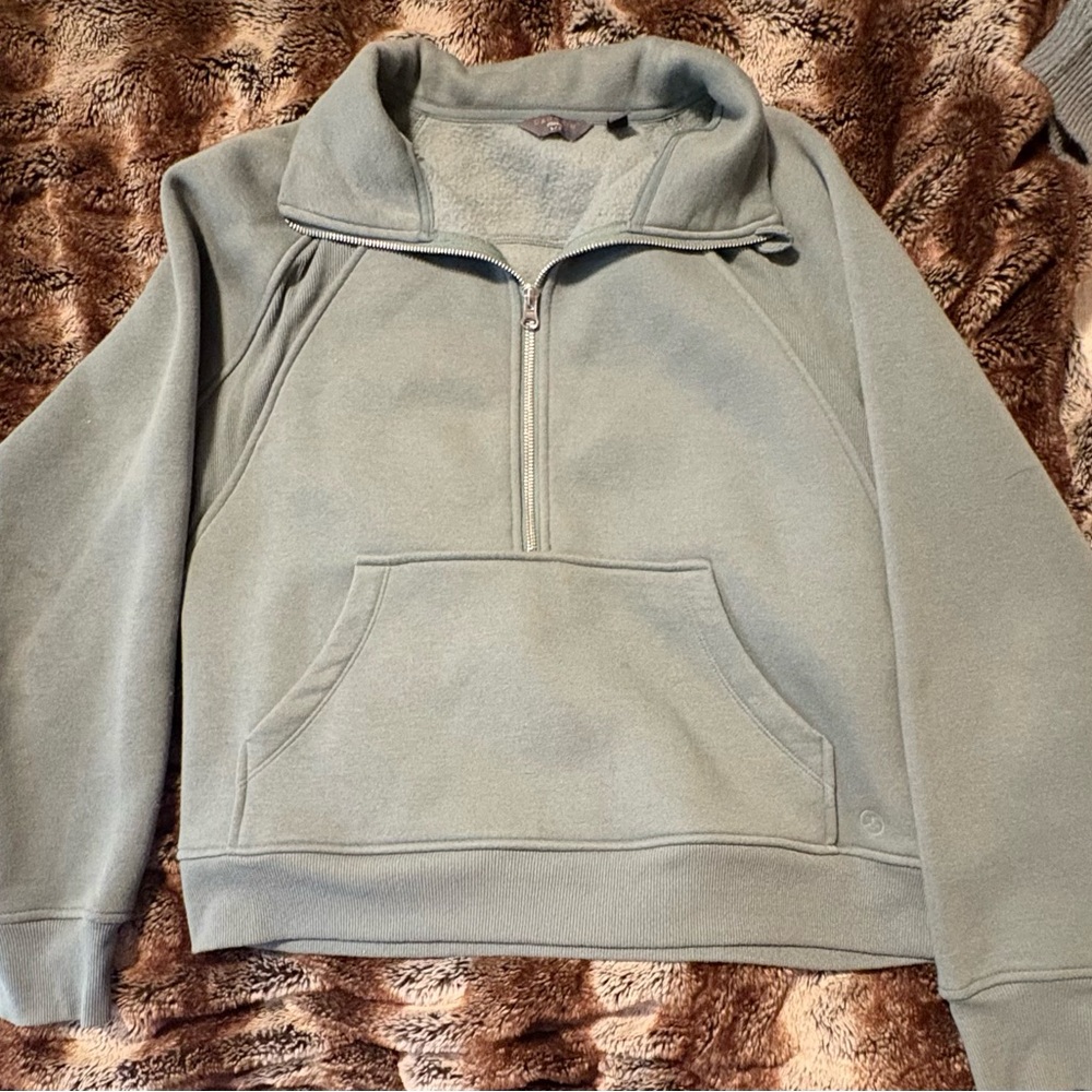 Danskin Men's Zip-Up Sweater in Gray